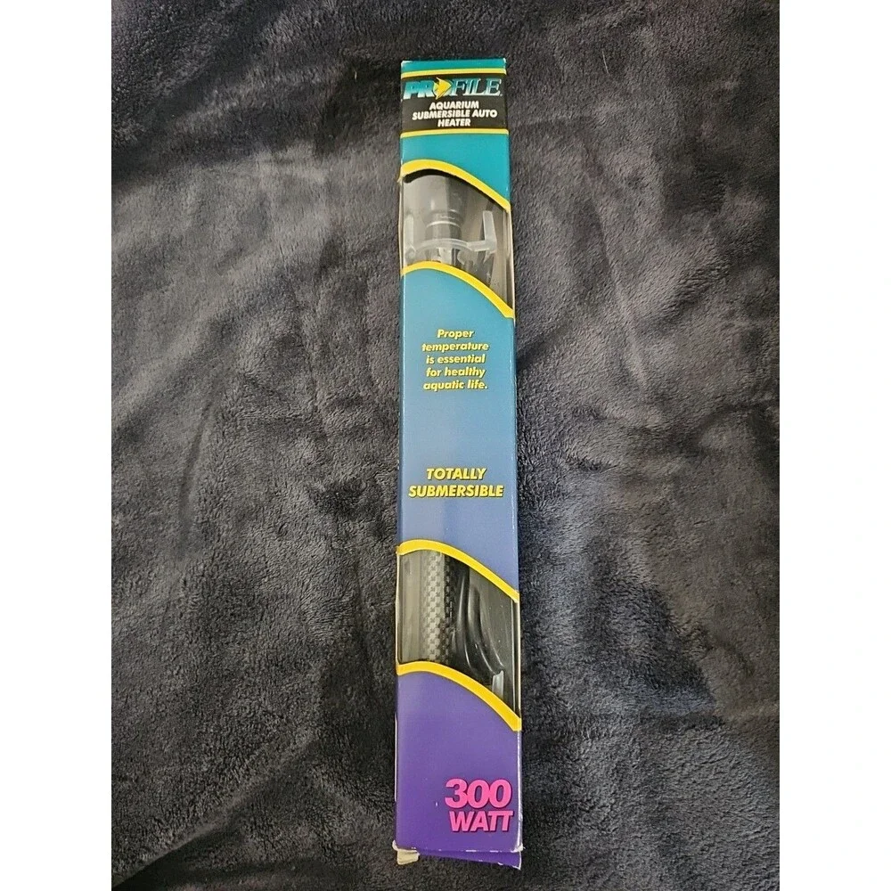 Profile Aquarium Submersive Auto Heater 300 Watt Easy To Install